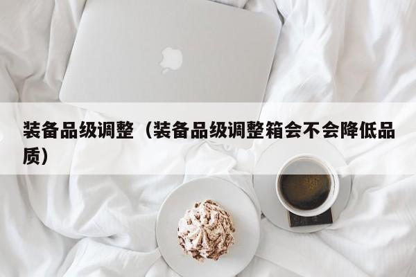 装备品级调整（装备品级调整箱会不会降低品质）