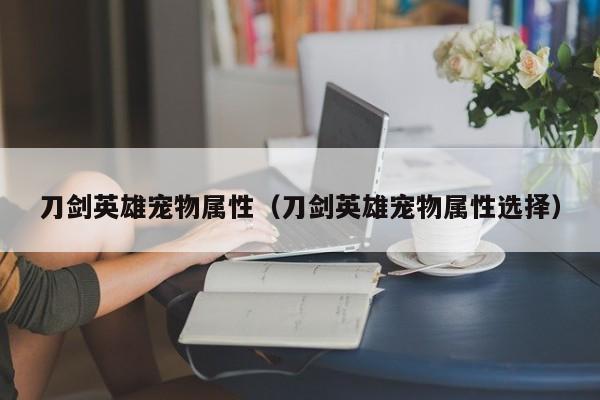 刀剑英雄宠物属性（刀剑英雄宠物属性选择）
