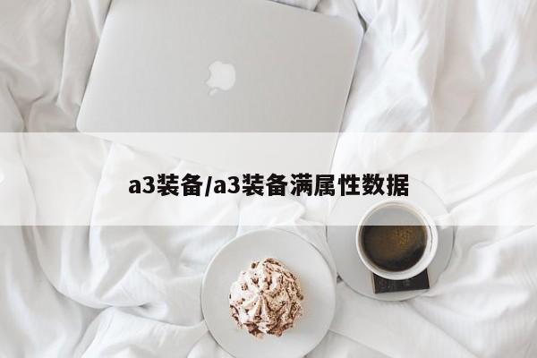 a3装备/a3装备满属性数据