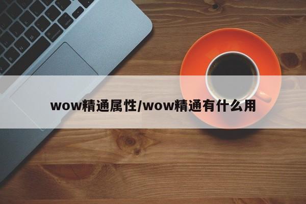 wow精通属性/wow精通有什么用